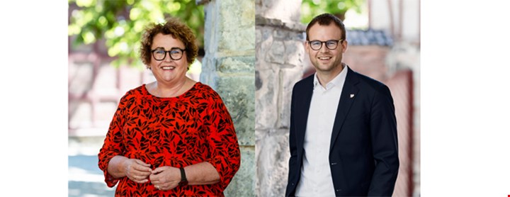 Olaug Bollestad og Kjell Ingolf Ropstad