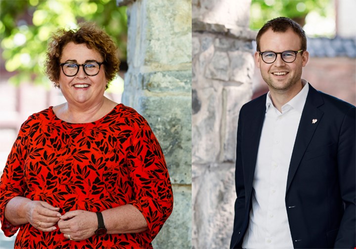 Olaug Bollestad og Kjell Ingolf Ropstad