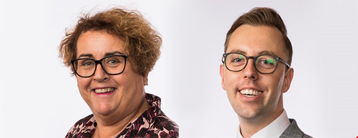 Olaug Bollestad og Nicholas Wilkinson