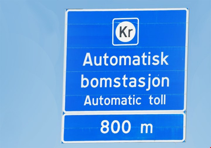 Bompengeskilt