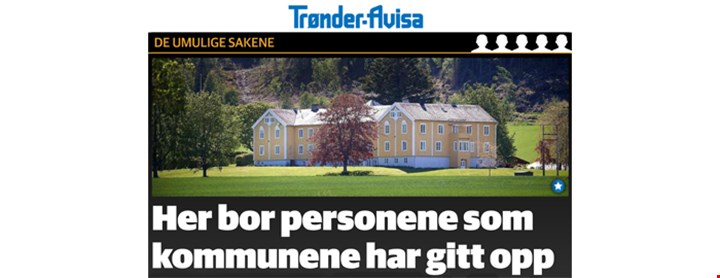 Oppslag i Trønder-Avisa