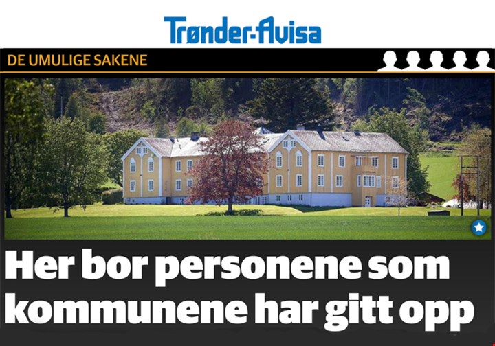 Oppslag i Trønder-Avisa