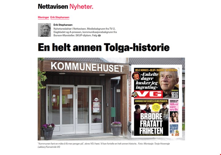 Utklipp fra Nettavisen