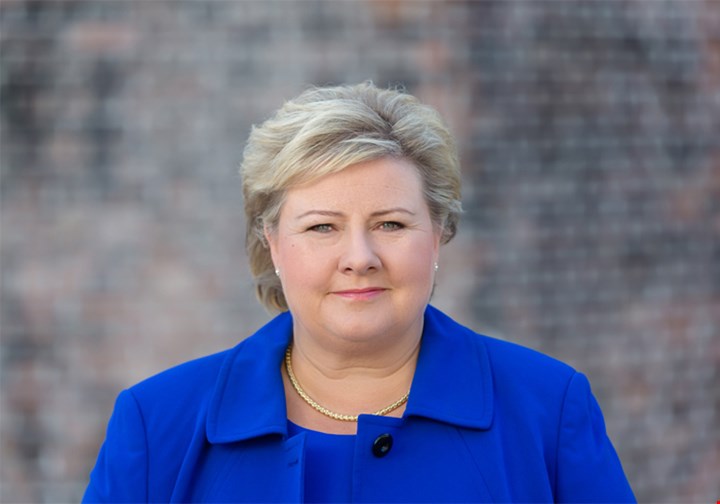 Statsminister Erna Solberg