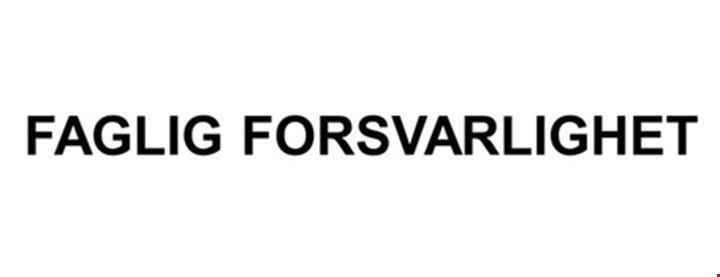 Faglig forsvarlighet