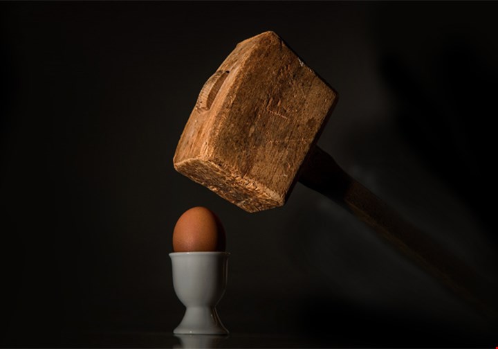 Illustrasjon: Egg og hammer