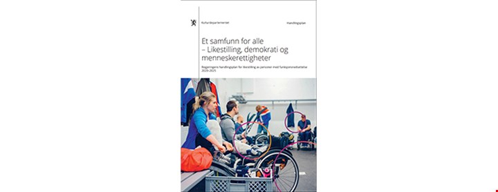 Forsiden av regjeringens handlingsplan