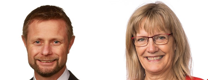 Bent Høie og Karin Andersen