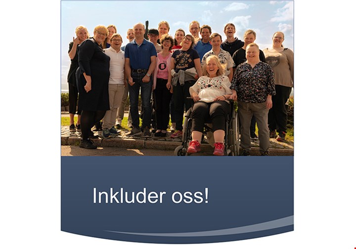 Inkluder oss! Rapportens forside