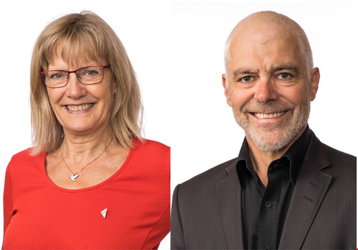 Karin Andersen og Petter Eide