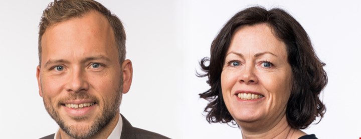 Audun Lysbakken og Solveig Horne