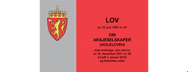 Fremsiden til aksjeloven