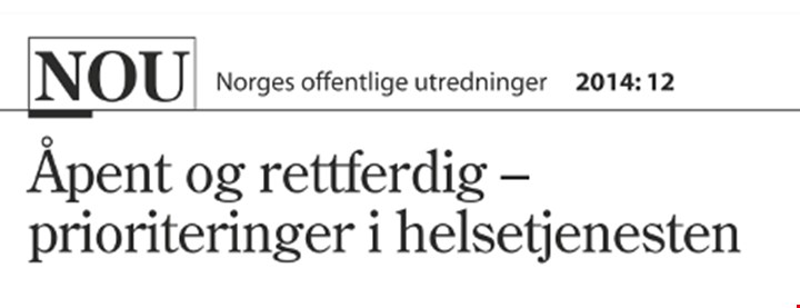 Forsiden til NOU 2014: 12