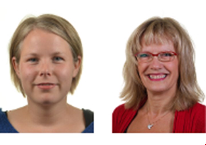 Stortingsrepresentantene Kirsti Bergstø (SV) og Karin Andersen (SV)