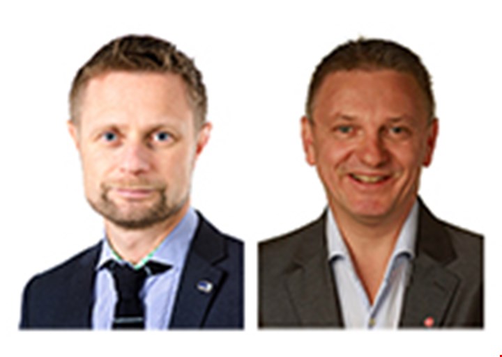 Helse- og omsorgsminister Bent Høie (H) og stortingsrepresentant Freddy de Ruiter (Ap)