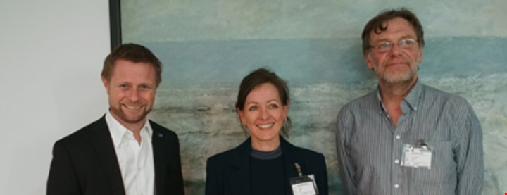 Fra venstre Bent Høie, Siri Fuglem Berg, Jens Petter Gitlesen