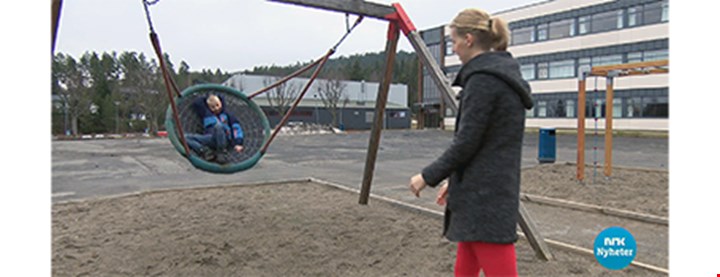 Faksimile fra NRK Dagsrevyen