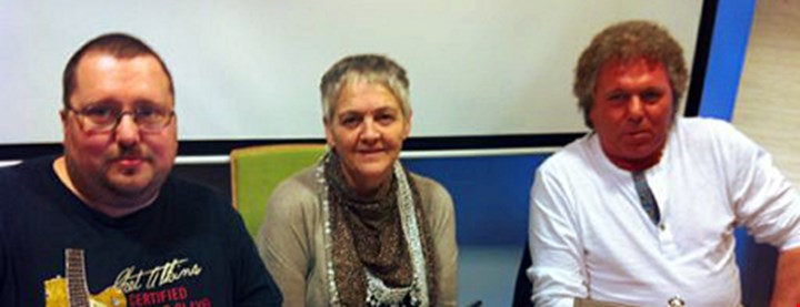 Foto av leirstyret: Tom Roger, Lillian og Odd Kåre