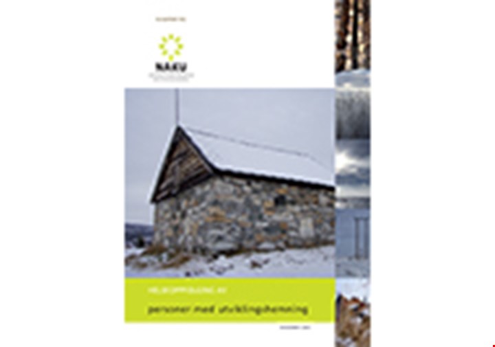 Forsiden av rapporten om helseoppfølging fra NAKU