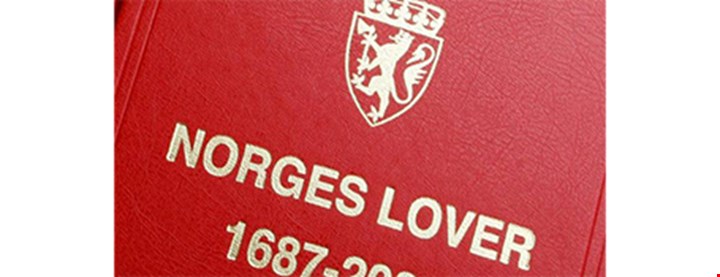 Illustrasjonsbilde med Norges lover