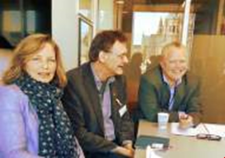 Foto av Hedvig Ekberg, Jens Petter Gitlesen og Kjell Erik Øie