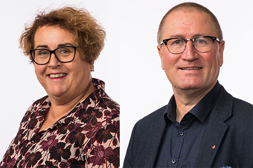 Stortingsrepresentantene Olaug Bollestad (KrF) og Geir Jørgen Bakkevold (KrF) Stortingsrepresentantene Olaug Bollestad (KrF) og Geir Jørgen Bakkevold (KrF)