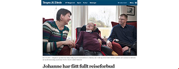 Skjermdump fra bt.no