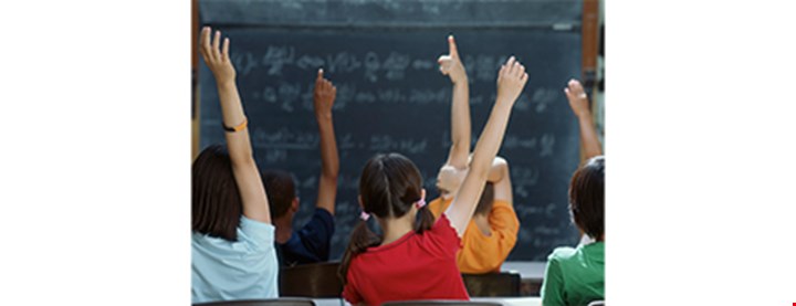 Illustrasjonsfoto av elever