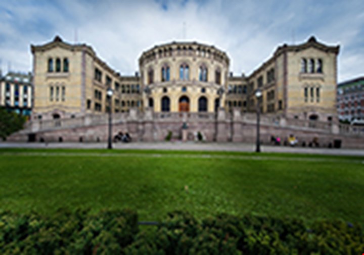 Foto av Stortinget