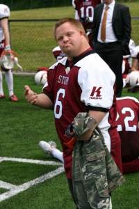 Truls på fotballkamp