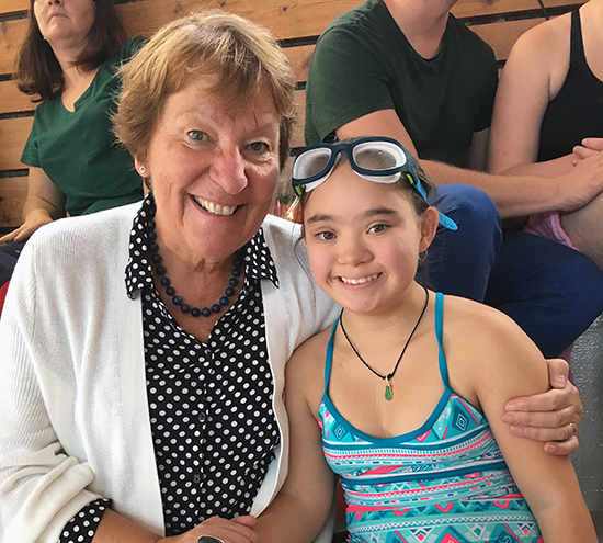 Oslos ordfører sammen med Sandra (Foto: Kristin Homb) Oslos ordfører sammen med Sandra (Foto: Kristin Homb)