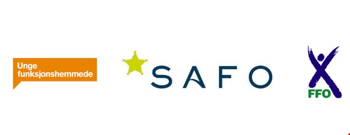 Paraplyorganisasjonene Unge Funksjonshemmede, SAFO og FFO