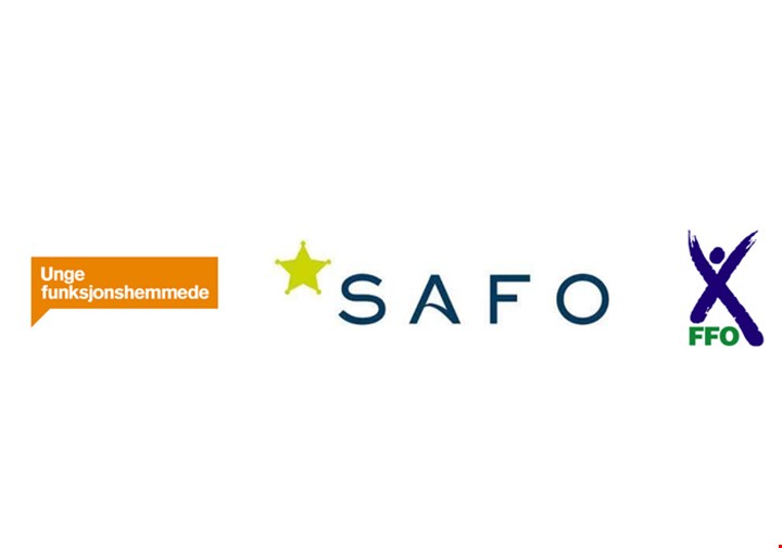 Paraplyorganisasjonene Unge Funksjonshemmede, SAFO og FFO
