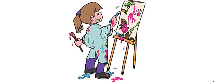 Illustrasjon av barn på SFO