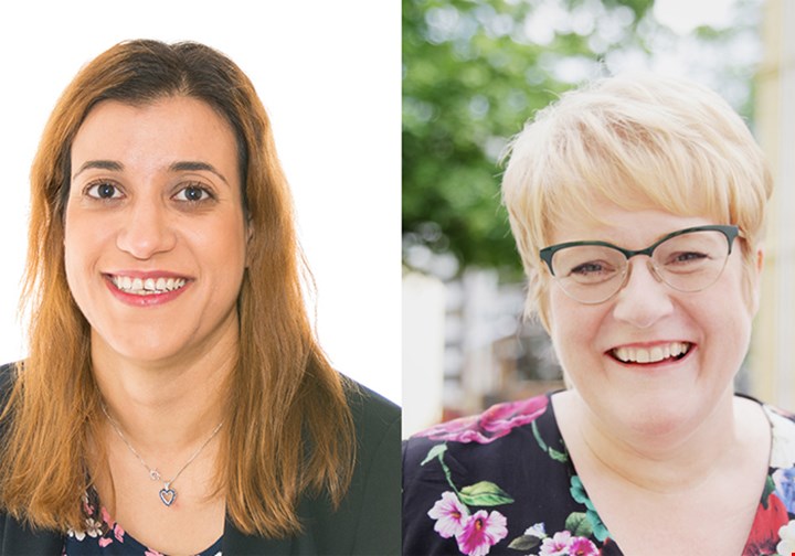 Sheida Sangtarash og Trine Skei Grande