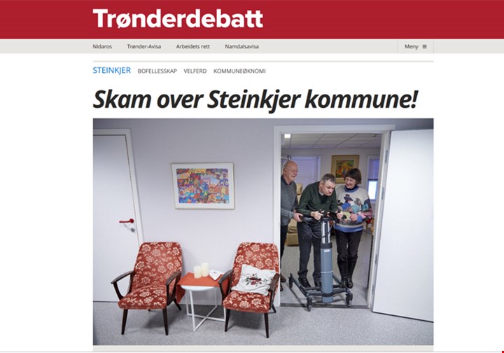 Faksimile fra Trønderavisa