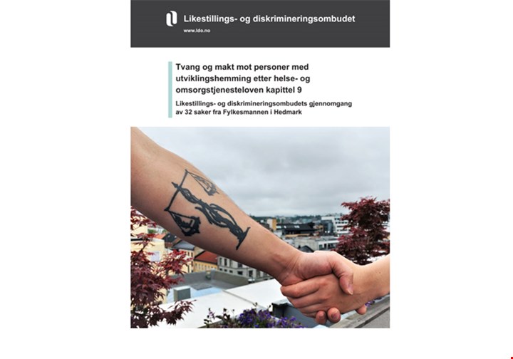 Forsiden av tilsynsrapporten