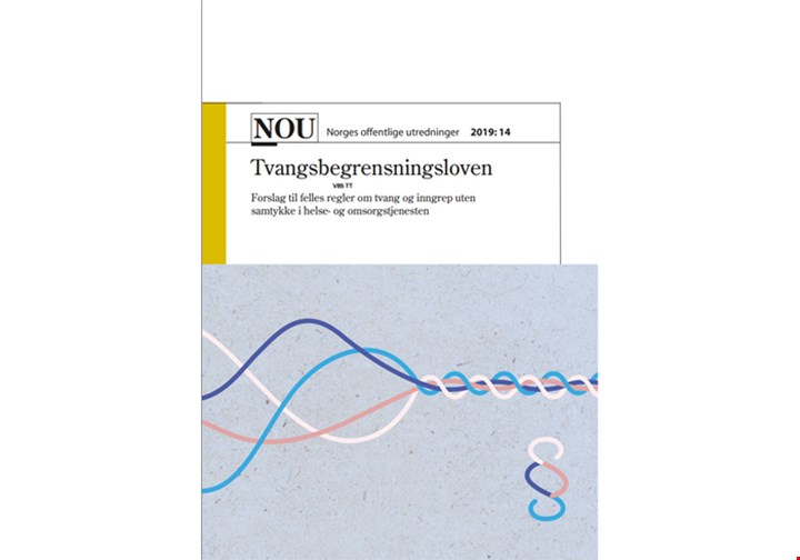 Forsiden til Tvangslovutvalgets innstilling