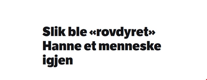 Overskrift fra NRK-sak